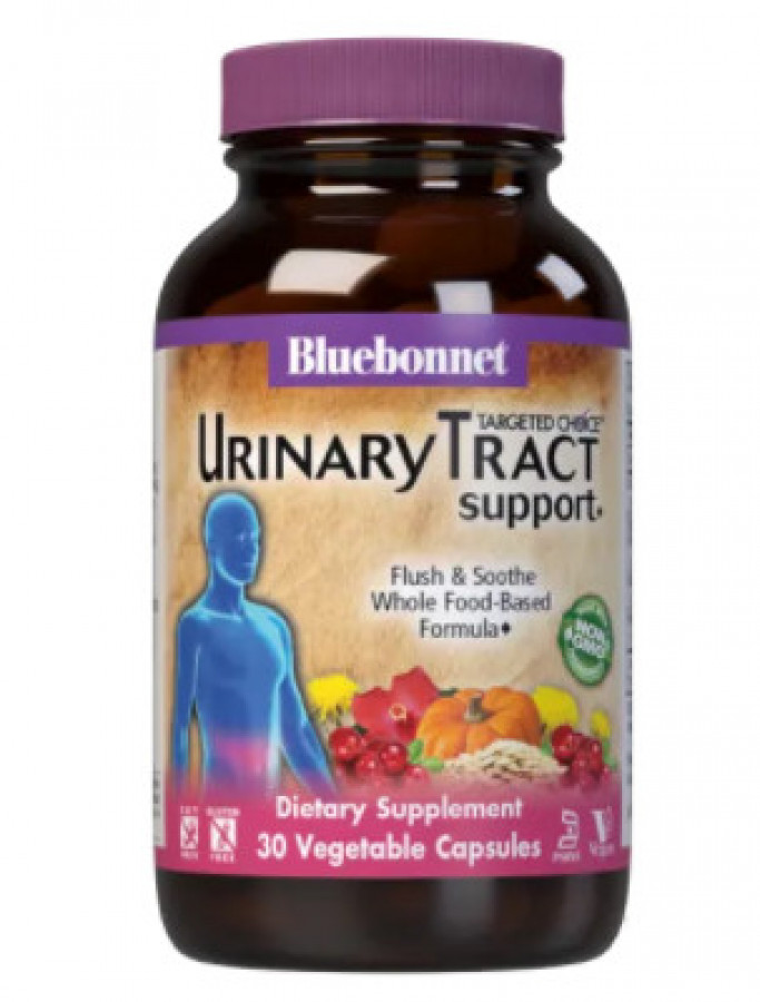 Добавка для здоровья мочевыводящих путей "Urinary Tract support" Bluebonnet Nutrition, 30 капсул