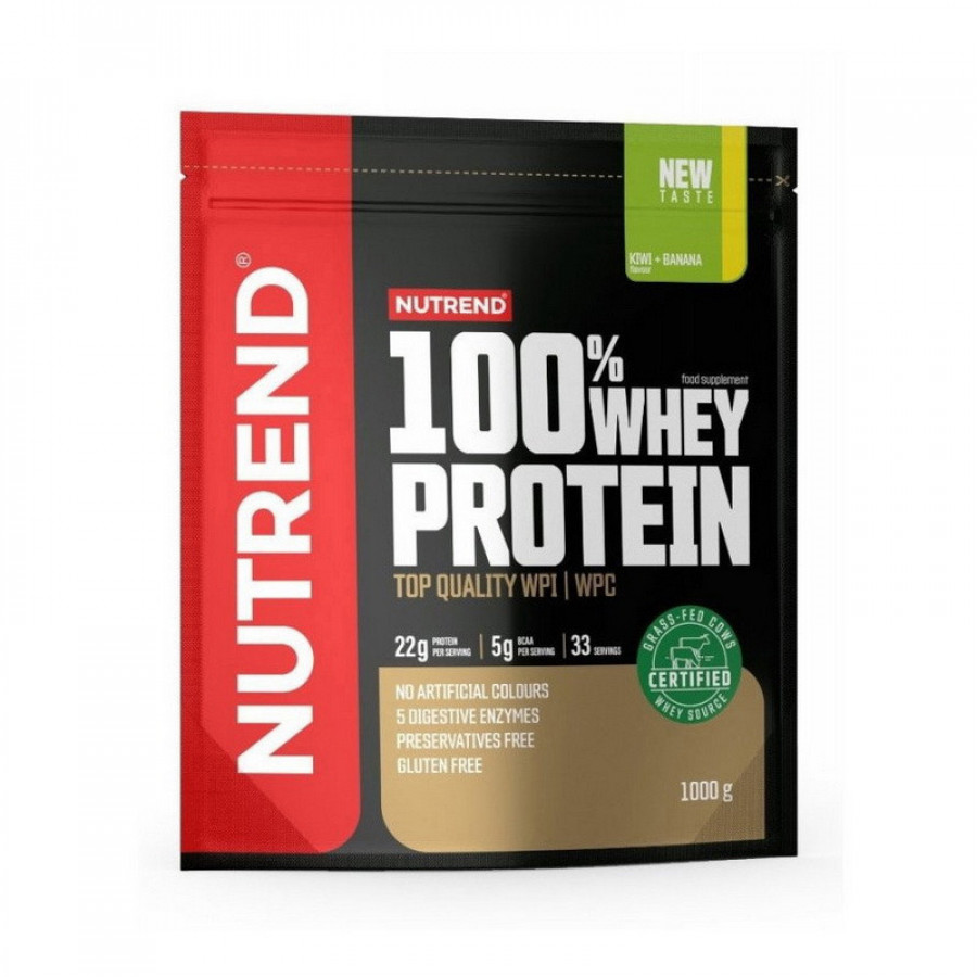 Концентрат сывороточного протеина "100% Whey Protein" Nutrend, ассорти вкусов, 1000 г