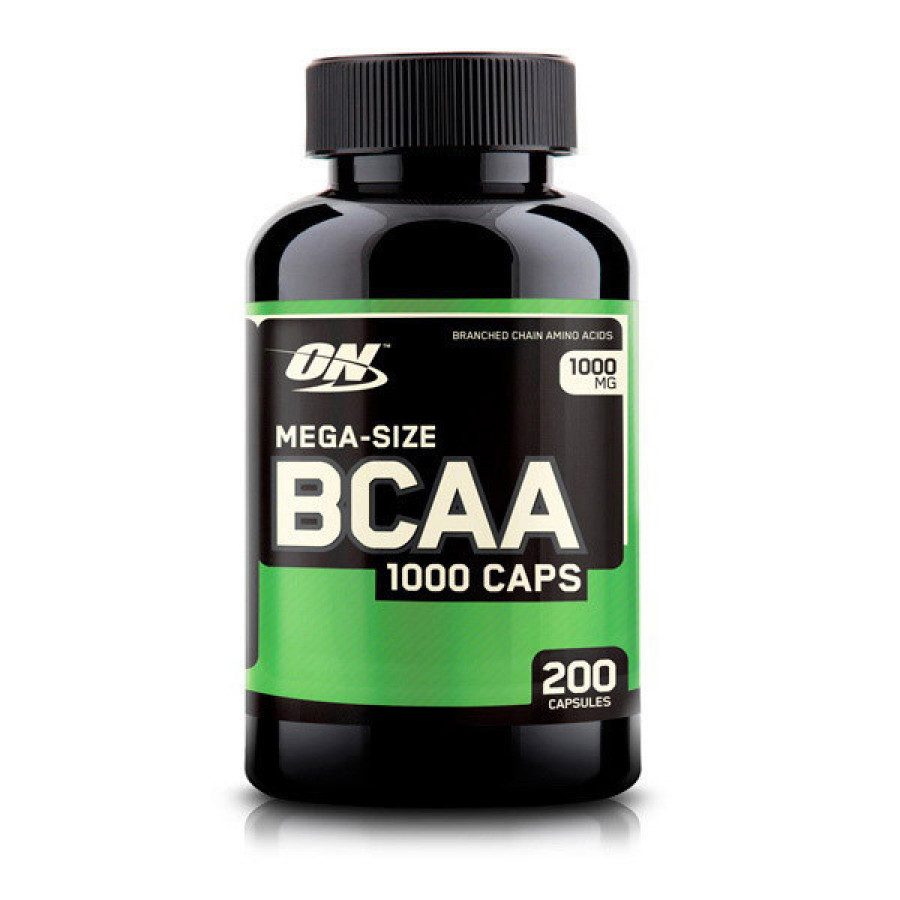 BCAA, 1 г, Optimum Nutrition, 200 капсул