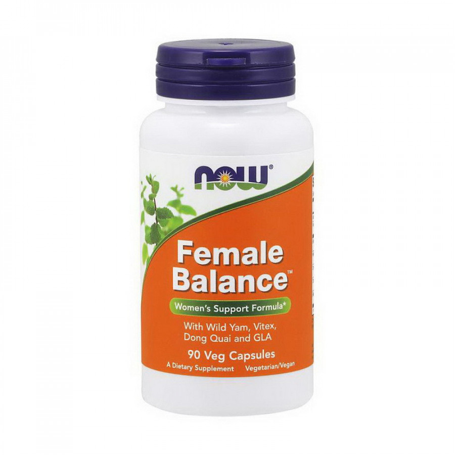 Добавка для гормонального баланса "Female Balance" Now Foods, 90 капсул