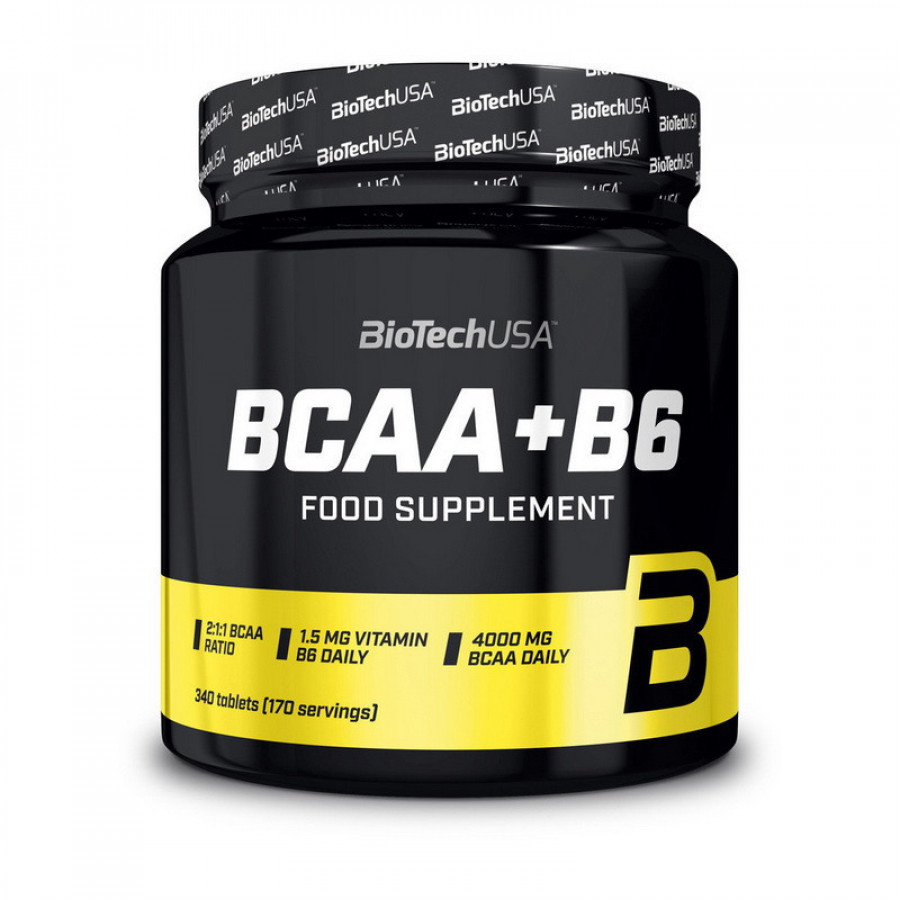 BCAA + B6, BioTech, 340 таблеток