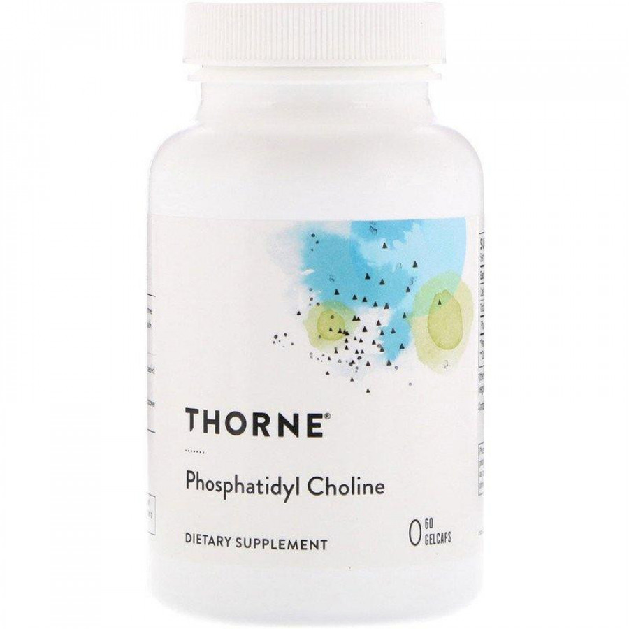 Фосфатидилхолин "Phosphatidyl Choline" Thorne Research, 60 капсул