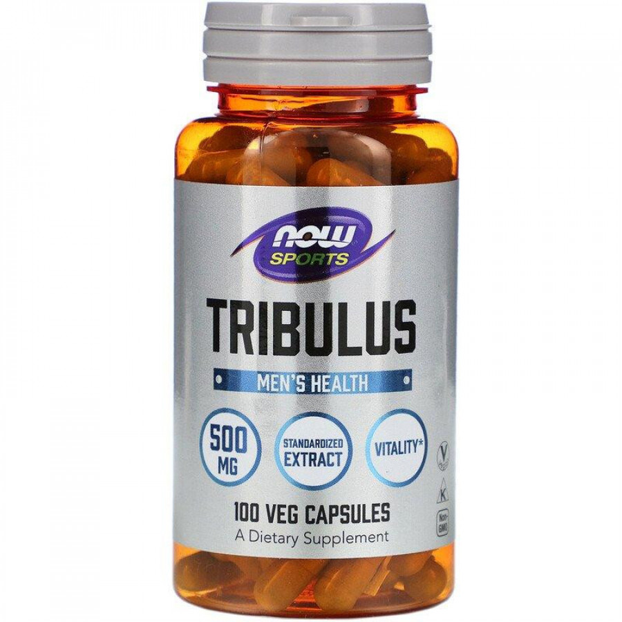 Трибулус, поддержка мужской силы "Tribulus" Now Foods, 500 мг, 100 капсул
