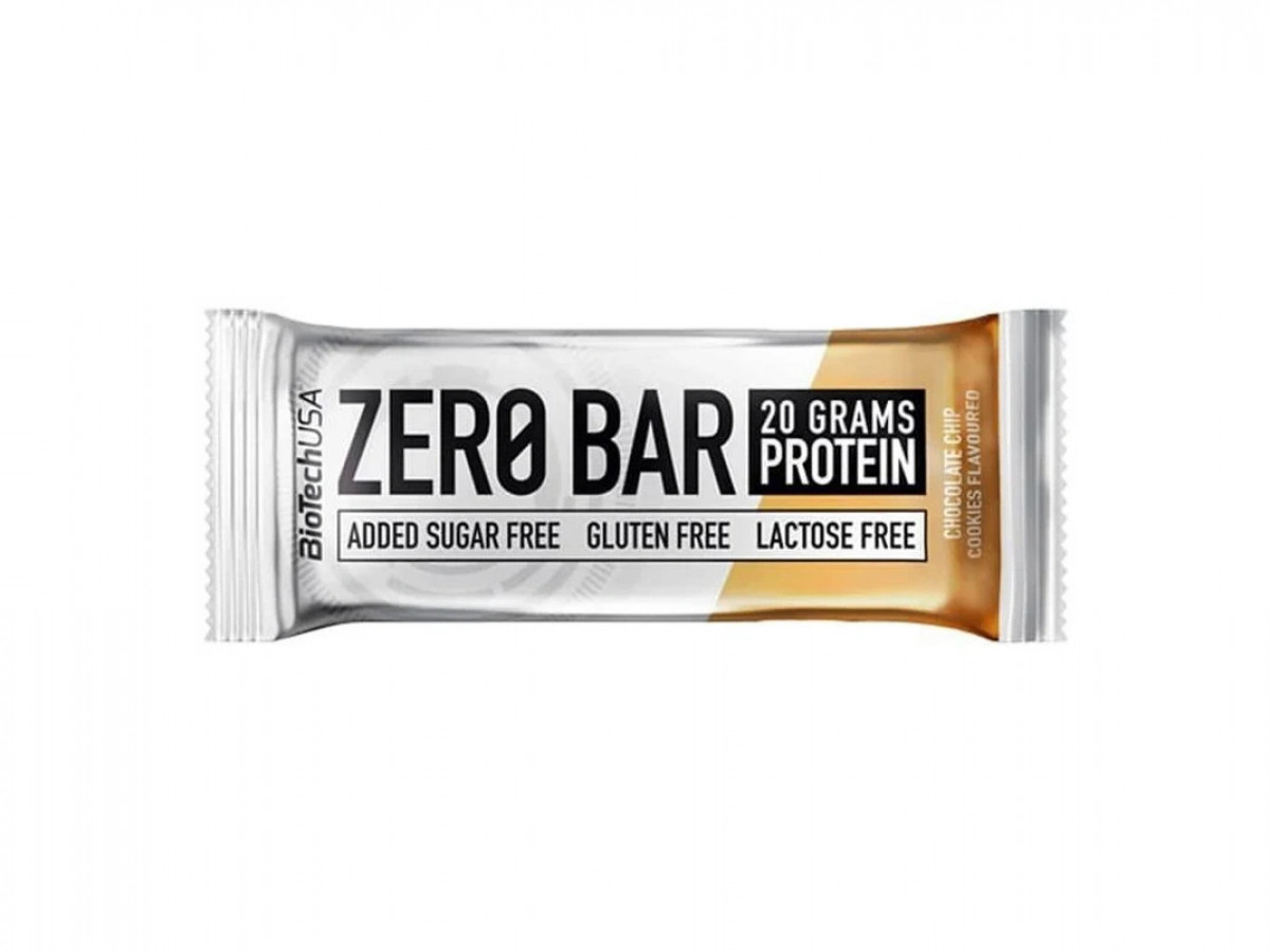 Протеиновый батончик Zero bar, Biotech, шоколад-печенье, 50 г