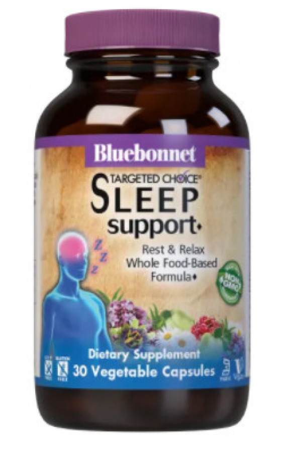 Добавка для нормализации сна "Sleep support" Bluebonnet Nutrition, 30 капсул