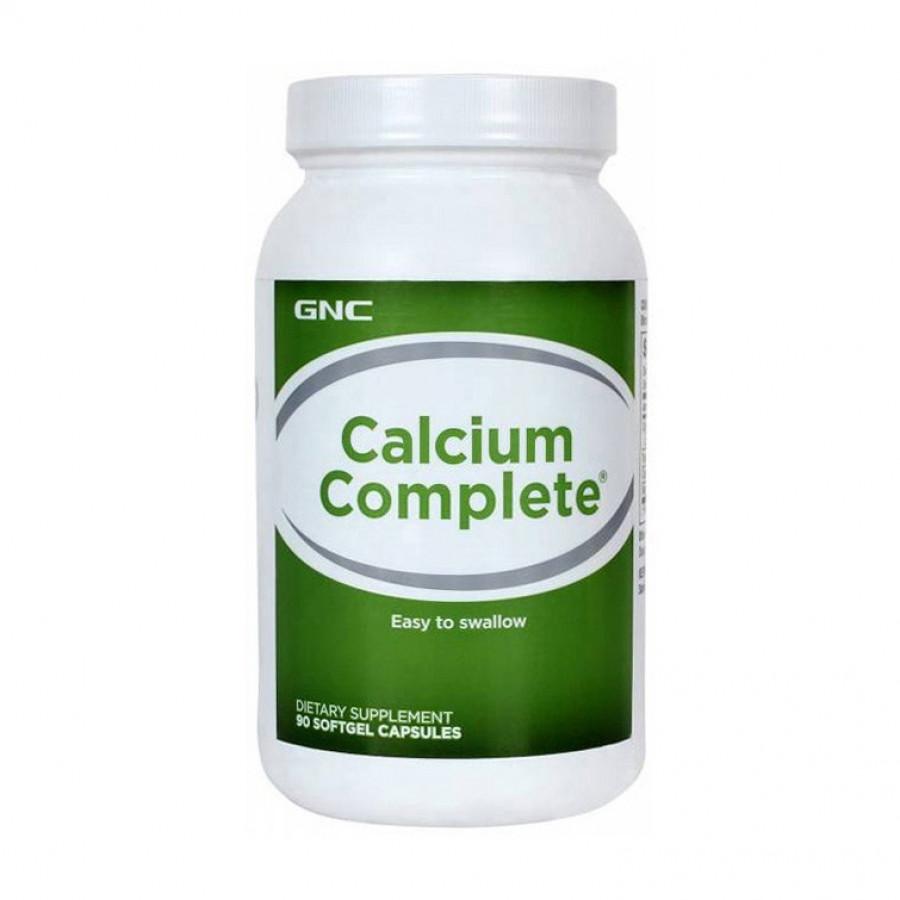 Комплекс с кальцием "Calcium Complete" GNC, 90 желатиновых капсул
