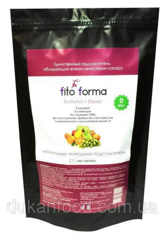 100% натуральный сахарозаменитель FITO FORMA, 400 г