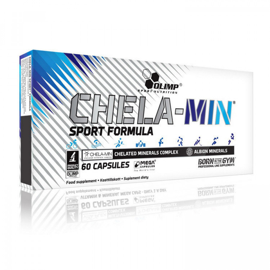 Комплекс минералов  "Chela-Min Sport Formula" OLIMP, 60 капсул