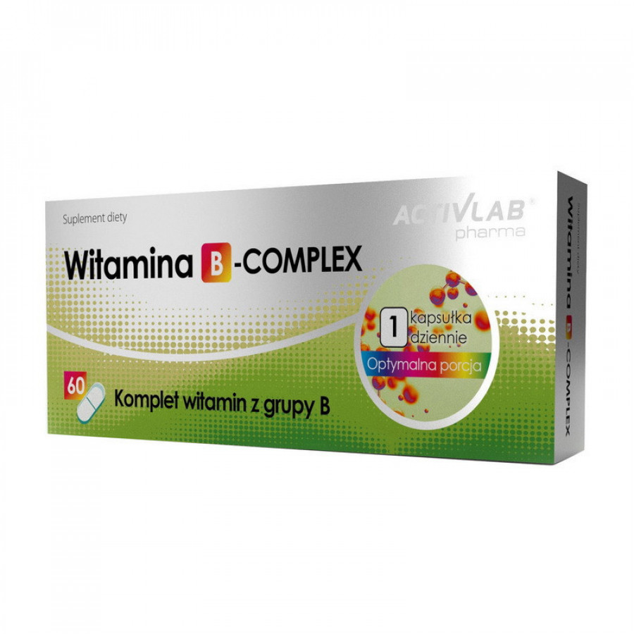 Комплекс витаминов группы В "Witamina B-Complex" Activlab, 60 капсул