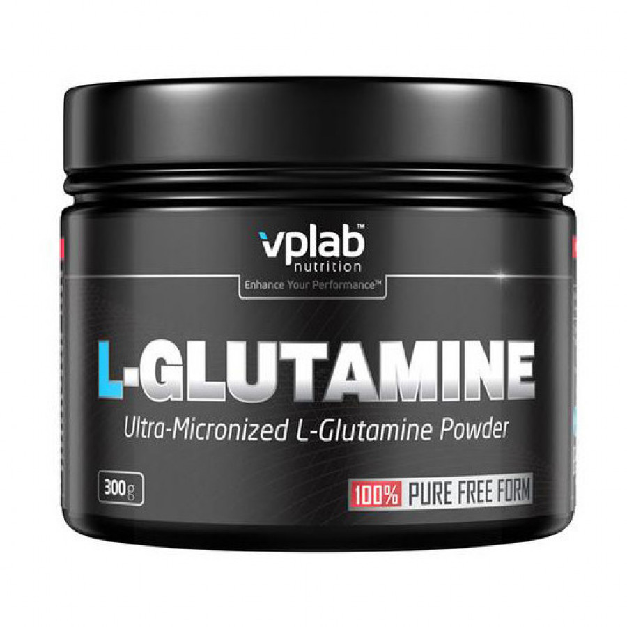 Глютамин в порошке "L-Glutamine" VP Lab, 300 г