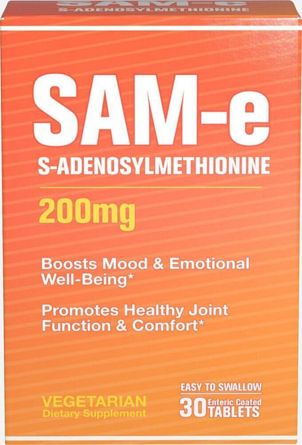 S-Аденозилметионин Puritan's Pride (SAM-e) 200 мг 30 таблеток