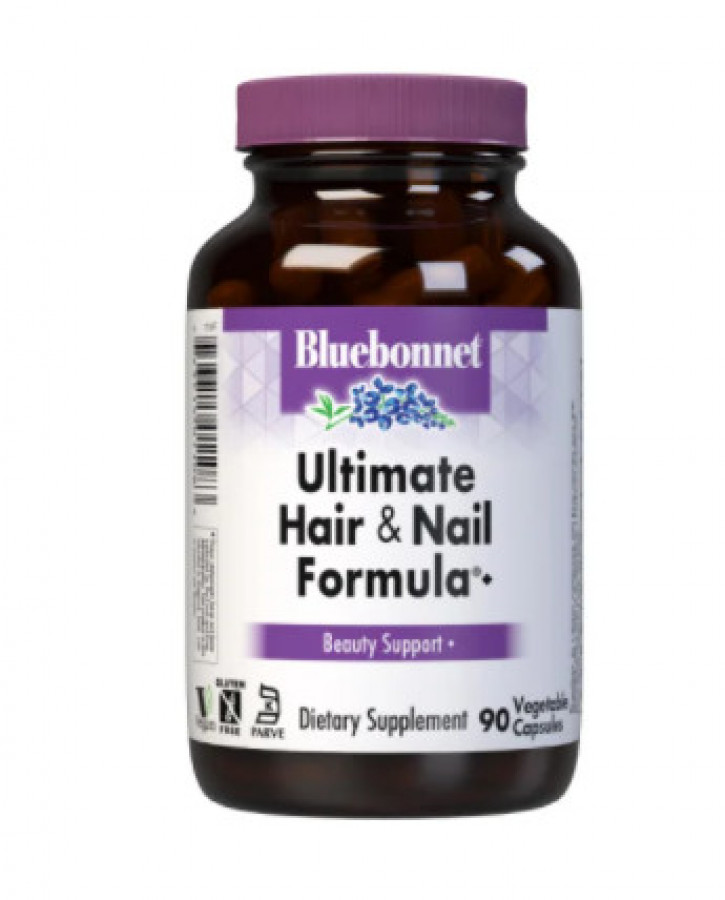 Добавка для волос и ногтей "Ultimate Hair & Nail Formula" Bluebonnet Nutrition, 90 капсул