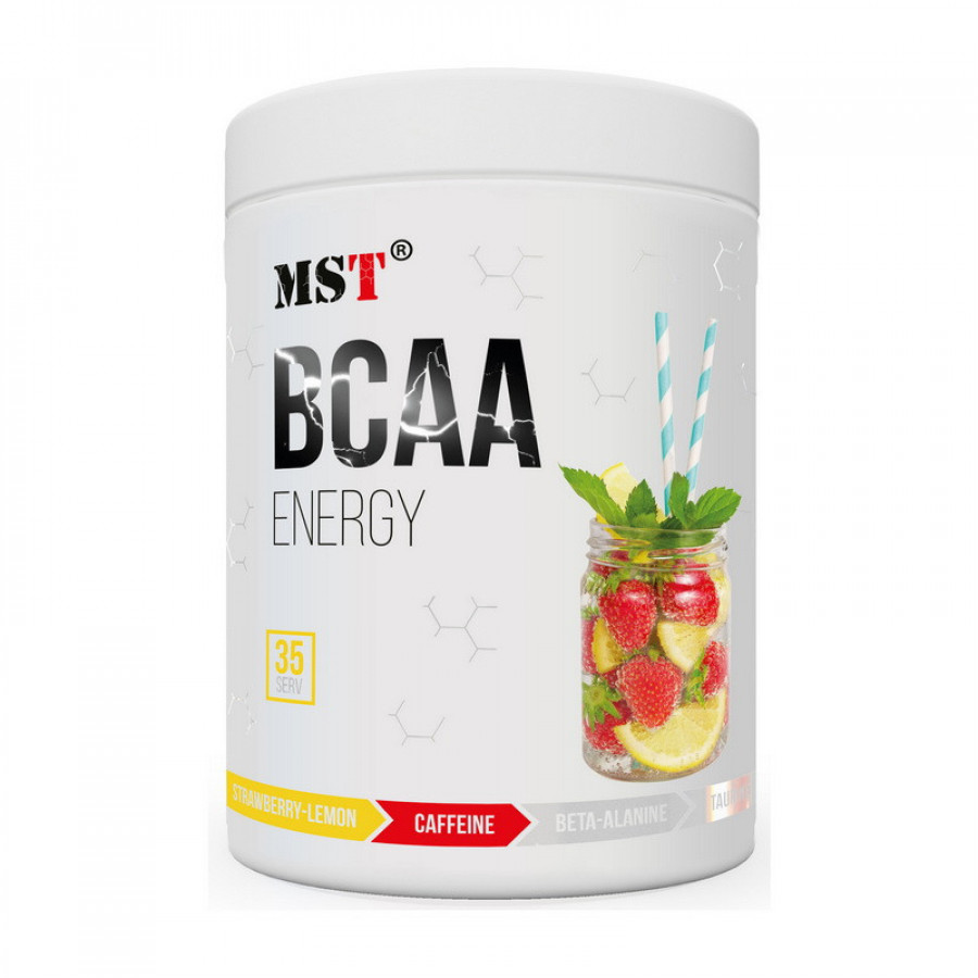 Аминокислоты ВСАА "BCAA Energy" MST, персиковый чай, 315 г