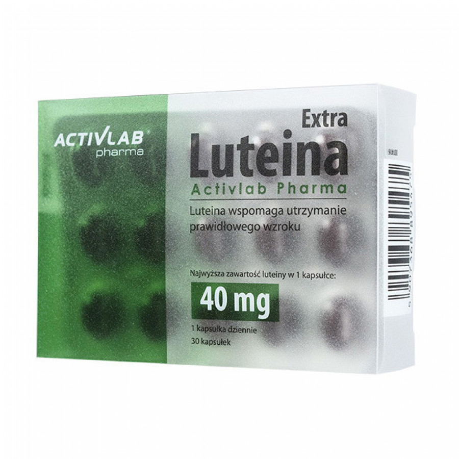 Лютеин "Luteina Extra" Activlab, 40 мг, 30 капсул