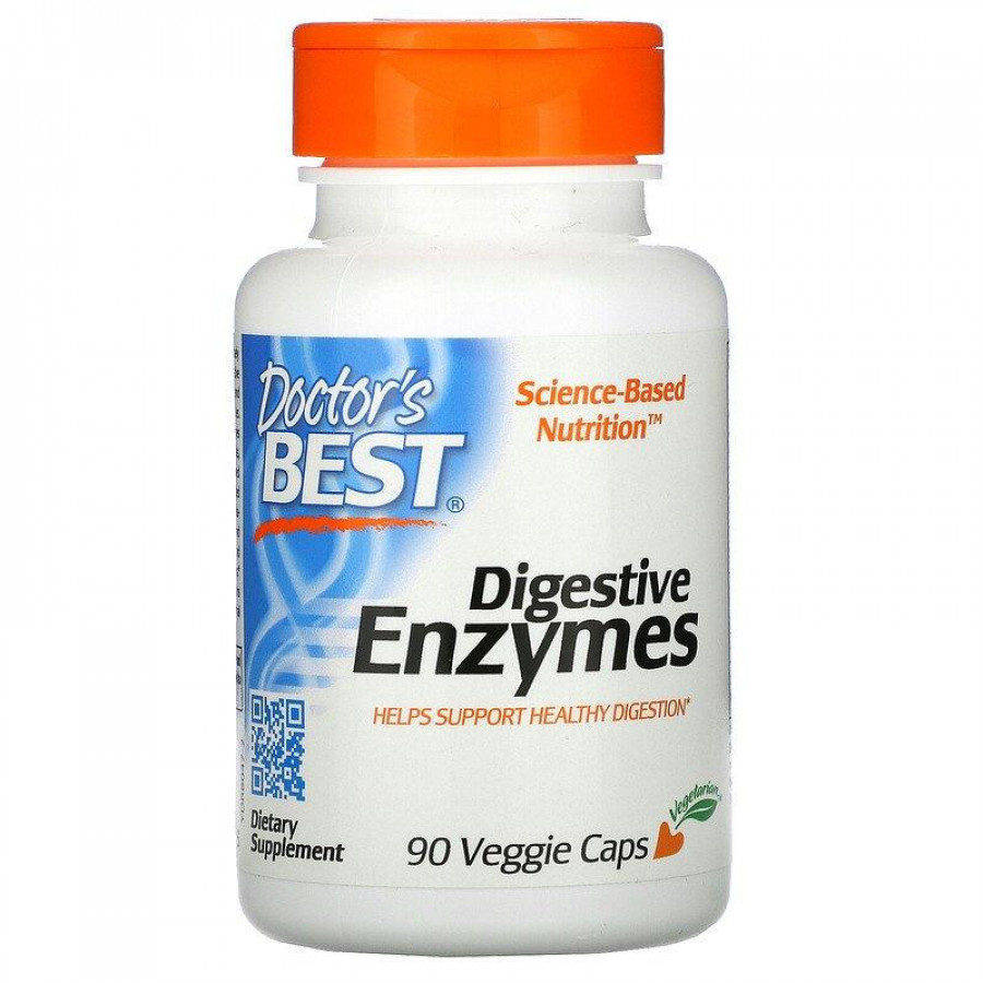 Пищеварительные ферменты "Digestive Enzymes" Doctor's Best, 90 капсул