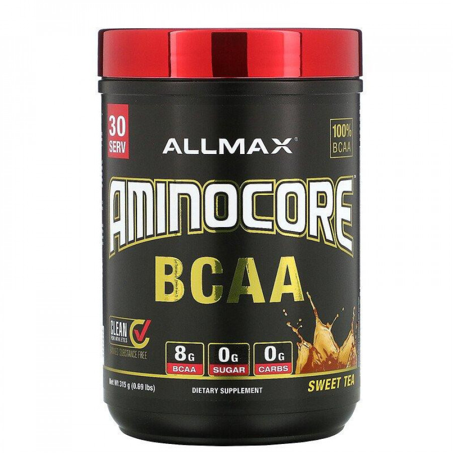 Аминокислоты ВСАА с витаминами группы В "AminoCore BCAA" All Max Nutrition, розовый лимонад, 315 г