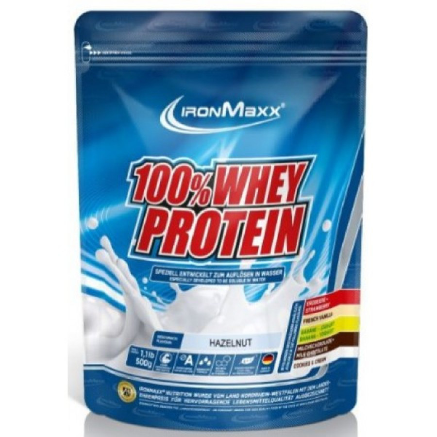 100% Whey Protein - 500 г (пакет) - Фундук