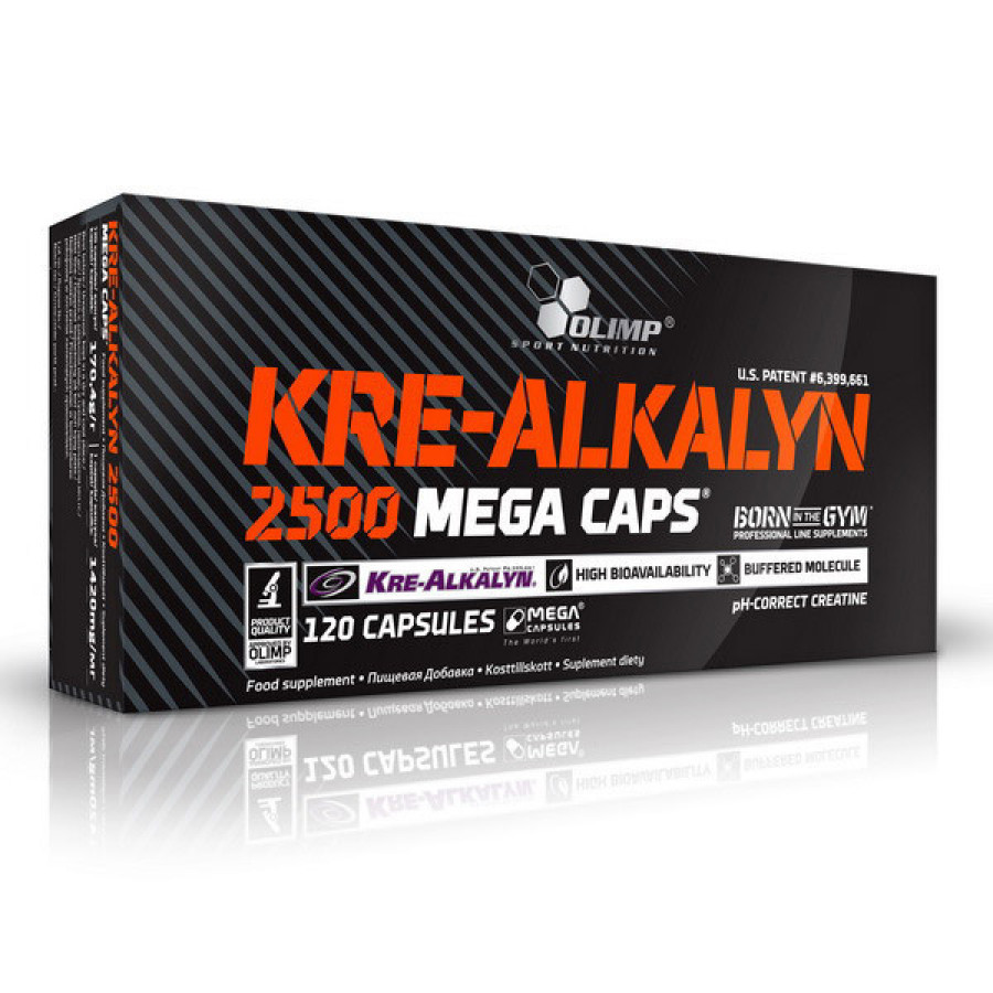 Креалкалин креатин "Kre-Alkalyn 2500" OLIMP, 120 капсул
