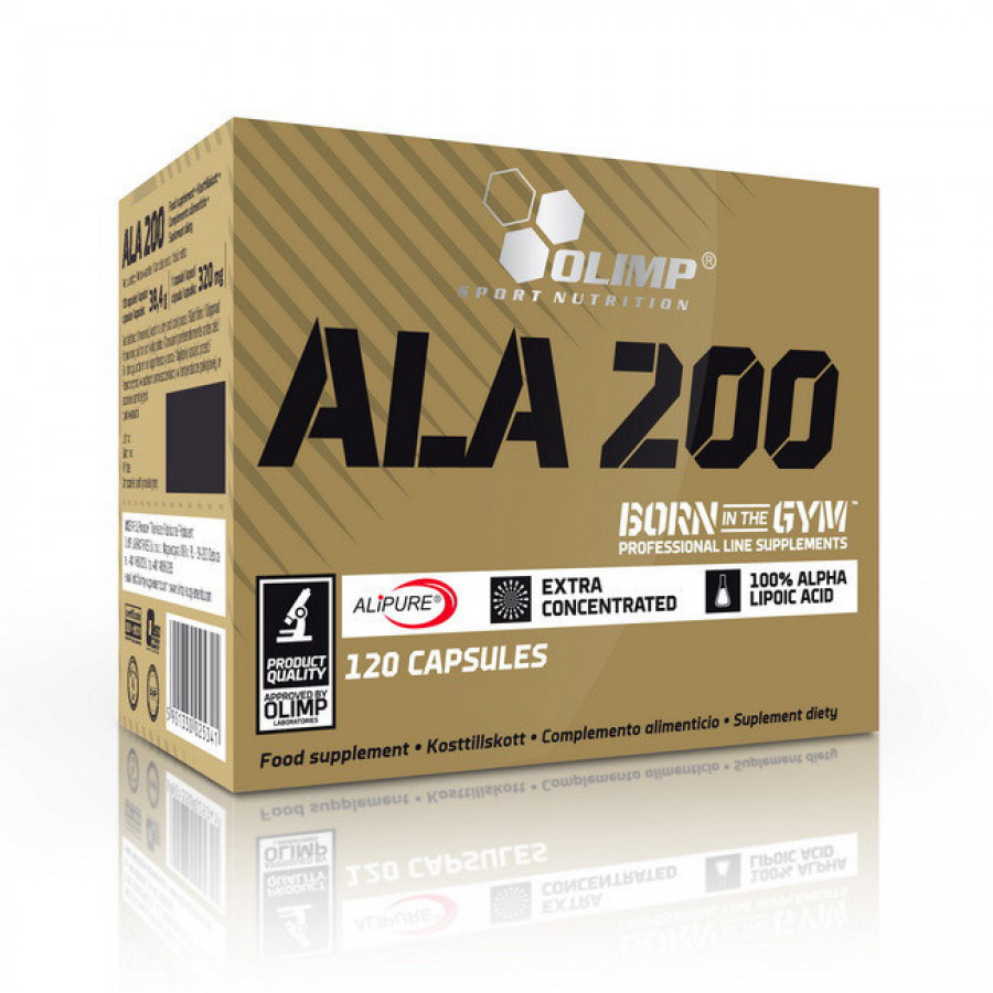 Альфа-липоевая кислота "ALA 200" OLIMP, 120 капсул