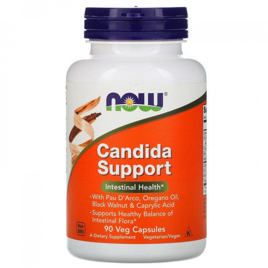 Комплекс для микрофлоры кишечника "Candida Support", Now Foods, 180 капсул
