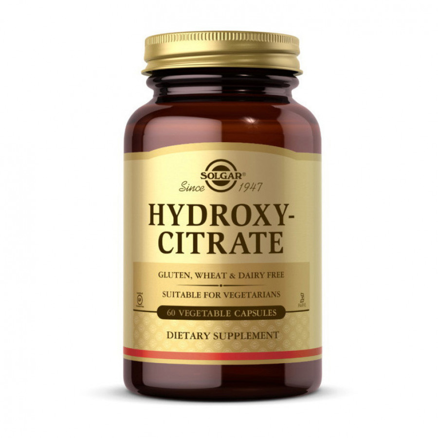 Добавка для похудения с гарцинией "Hydroxy-Citrate" Solgar, 60 капсул