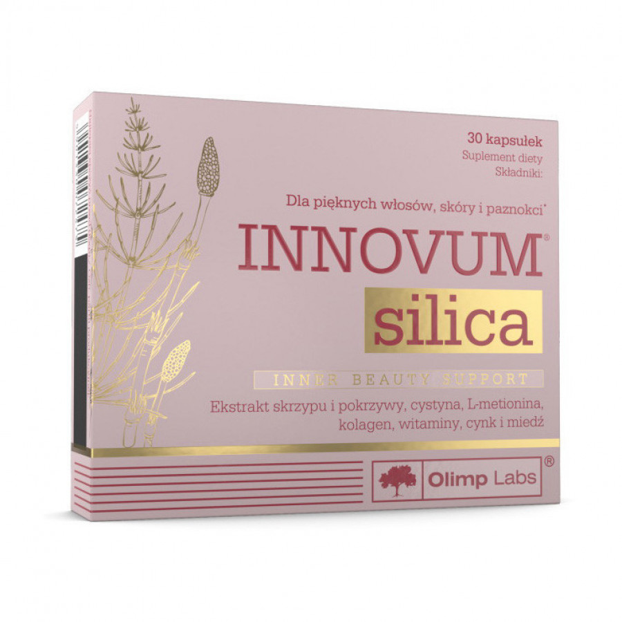 Добавка для волос, кожи и ногтей "Innovum Silica" OLIMP, 30 капсул