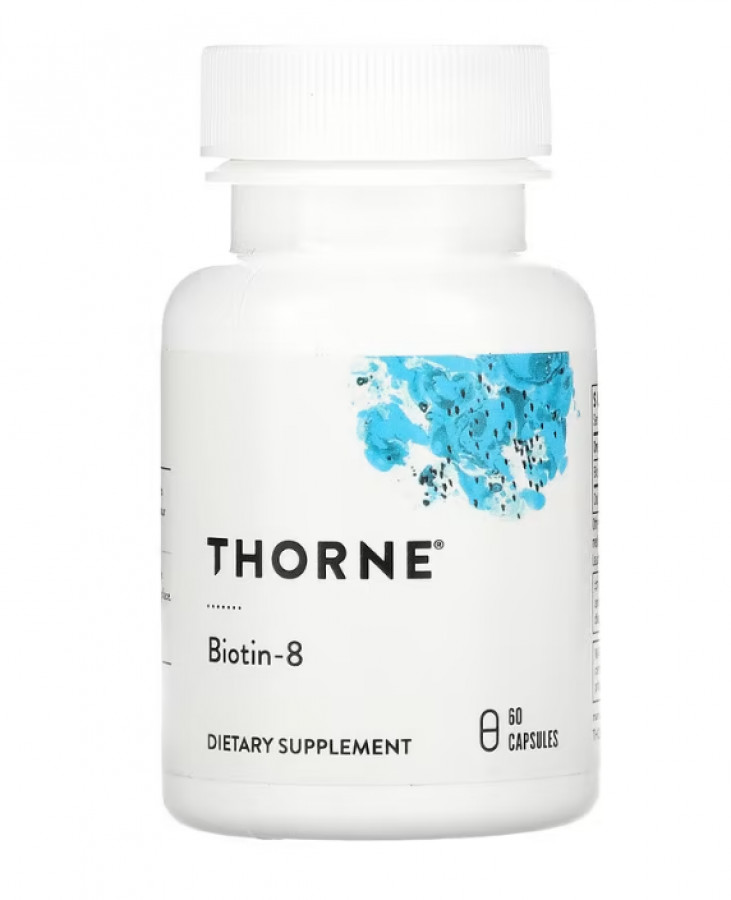 Биотин Thorne Research (Biotin-8) 8 мг 60 капсул