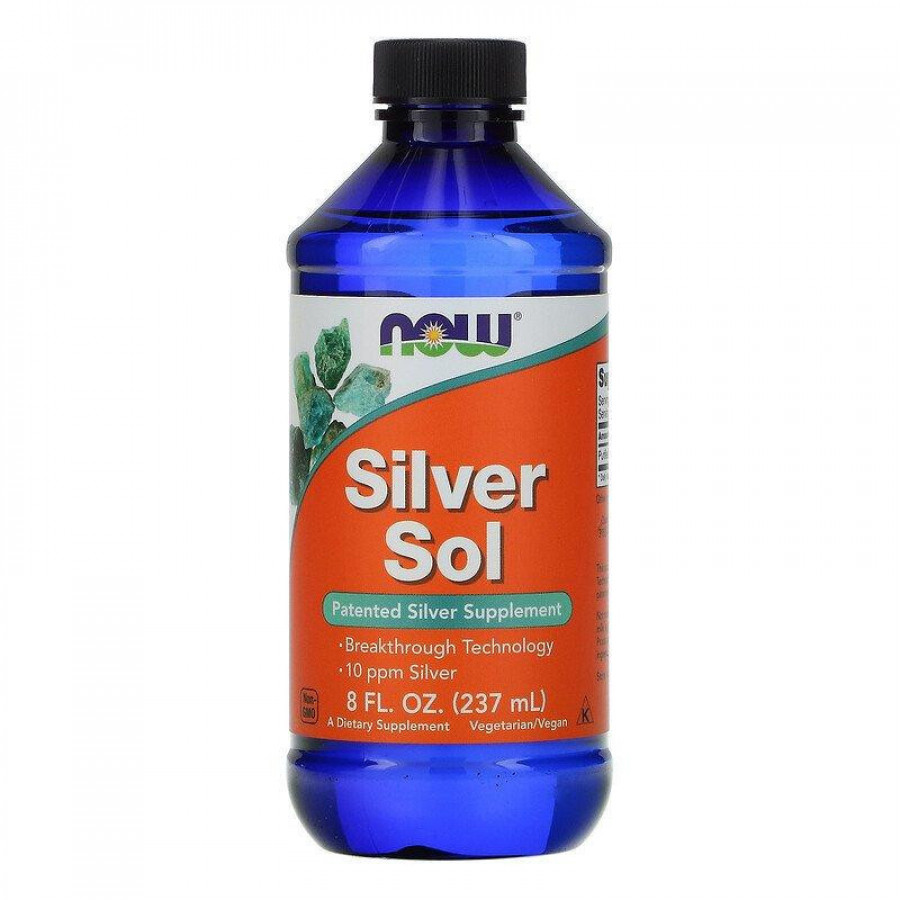 Серебряная вода "Silver Sol" Now Foods, 237 мл