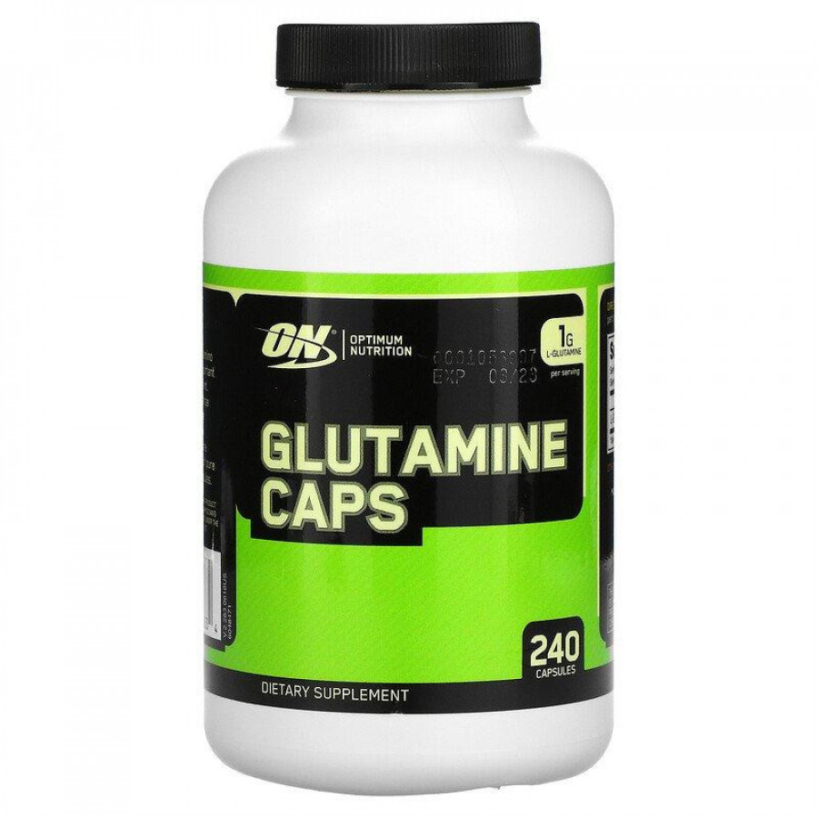 Глютамин "Glutamine 1000" Optimum Nutrition, 240 капсул