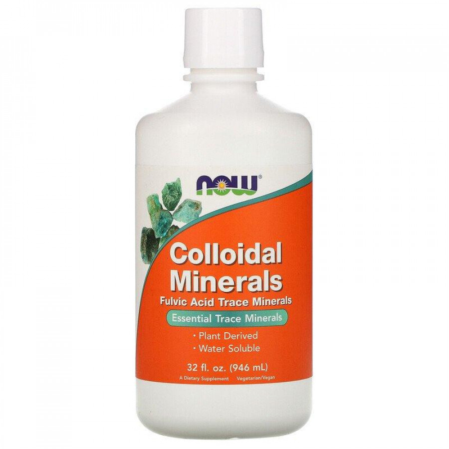 Коллоидные минералы "Colloidal Minerals" Now Foods, 946 мл