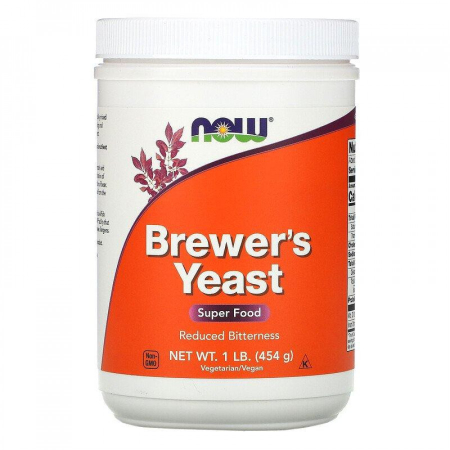Пивные дрожжи "Brewer's Yeast", Now Foods, 454 г