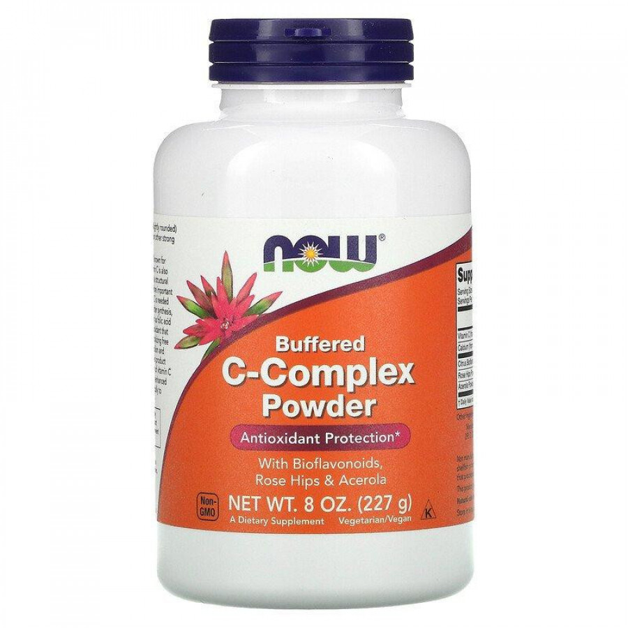 Комплекс буферизованного витамина С "C-Complex Powder Buffered" Now Foods, 227 г