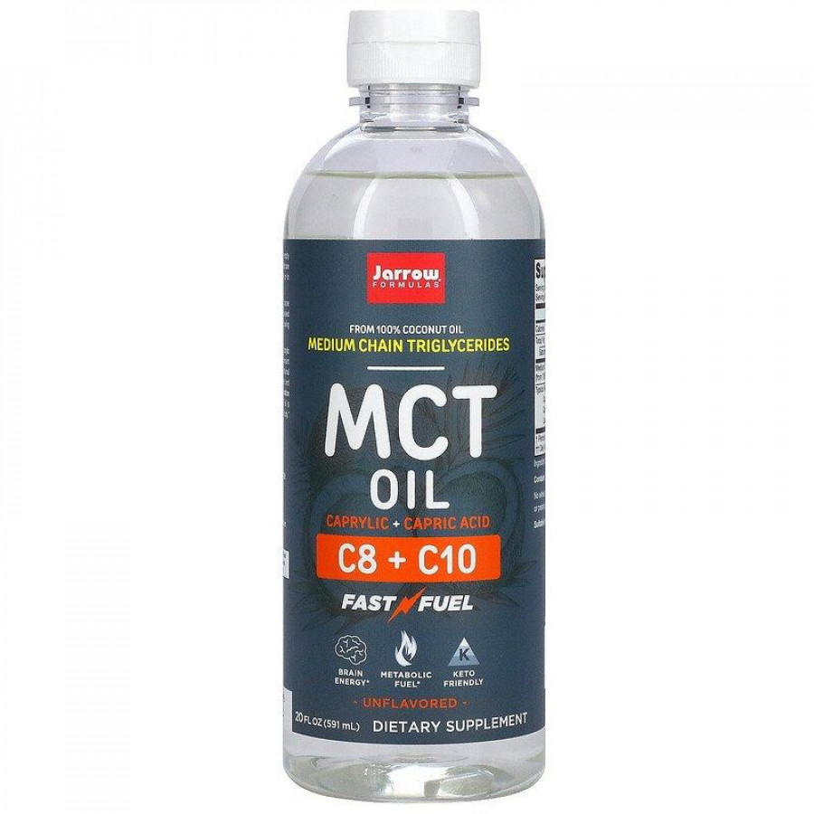 Масло со среднецепочечными триглицеридами "MCT Oil" Jarrow Formulas, 591 мл