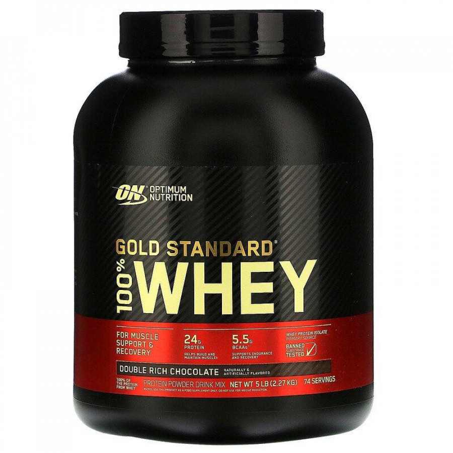 Сывороточный протеин, Gold Standard, шоколад-кокос, Optimum Nutrition, 2270 г