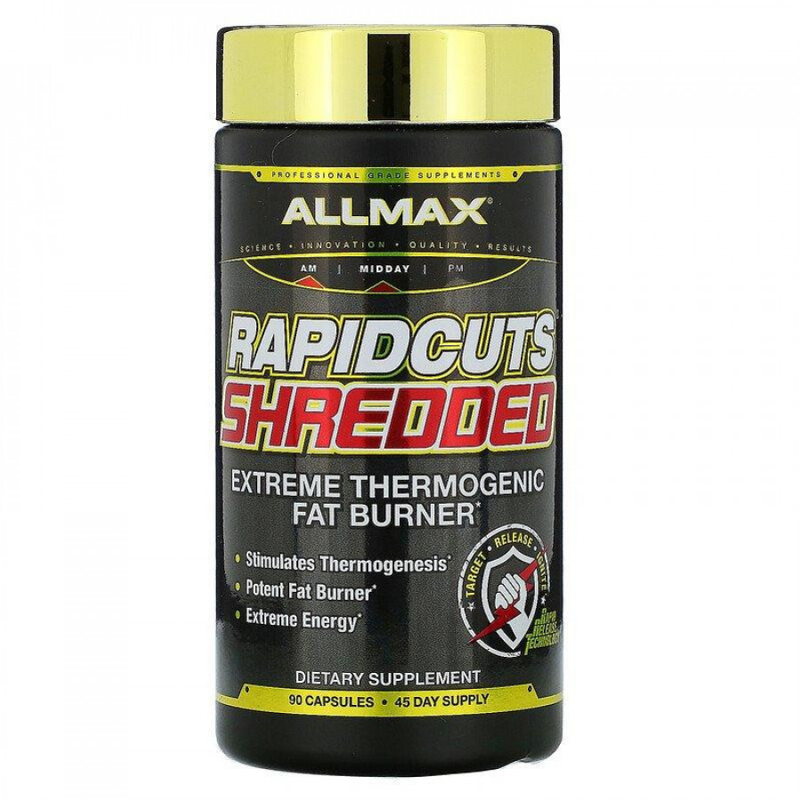 Комплексная добавка для сжигания жира "Rapidcuts Shredded" ALLMAX Nutrition, 90 капсул