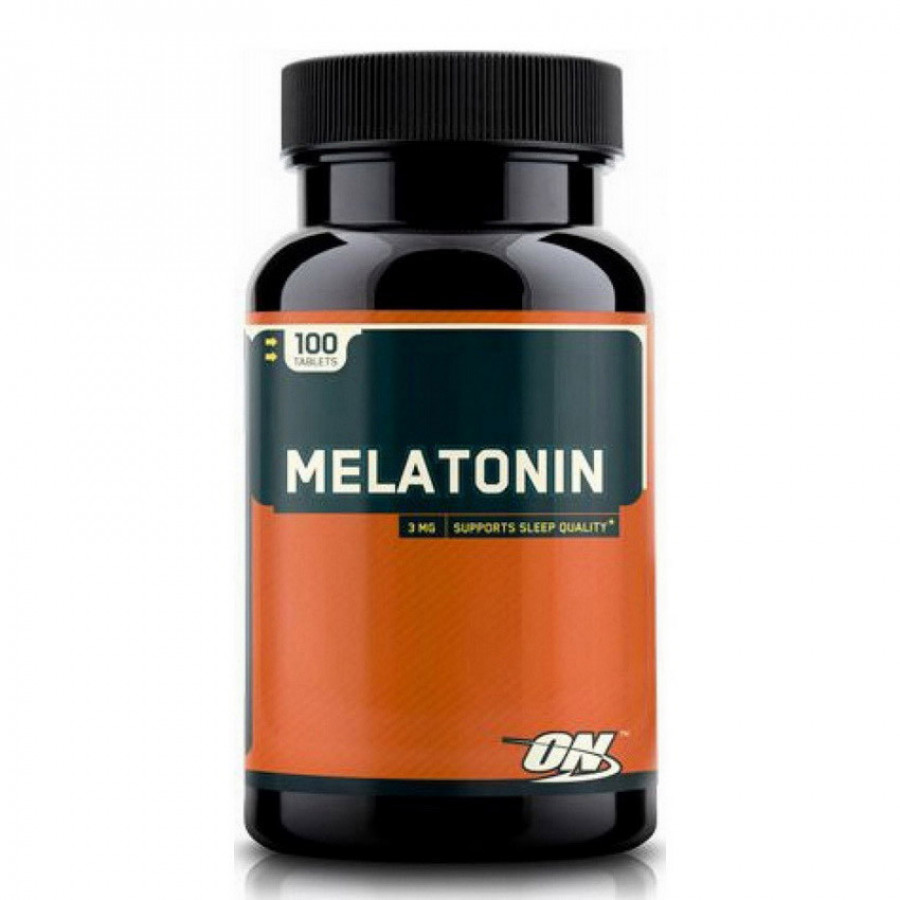 Мелатонин "Melatonin" Optimum Nutrition, 3 мг, 100 таблеток