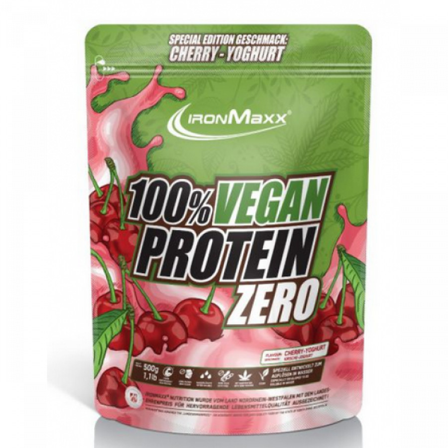 100 % Vegan Protein Zero - 500 г (пакет) - Вишневый йогурт