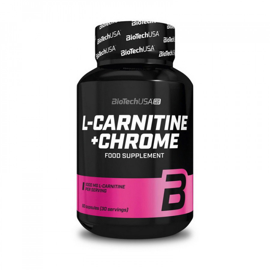Карнитин и хром "L-Carnitine + Chrome" BioTech, 60 капсул