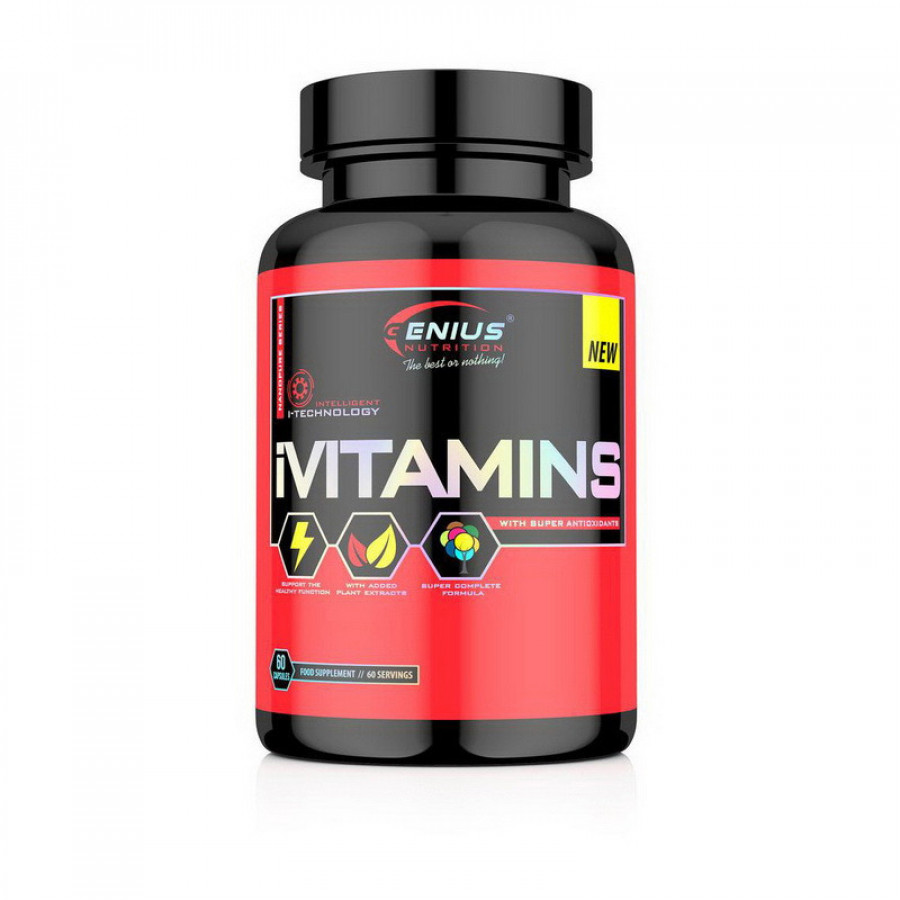 I Vitamins, Genius Nutrition, 60 капсул