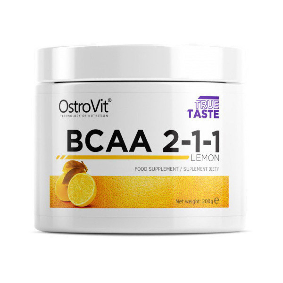 BCAA 2-1-1, OstroVit, без вкуса, 200 г