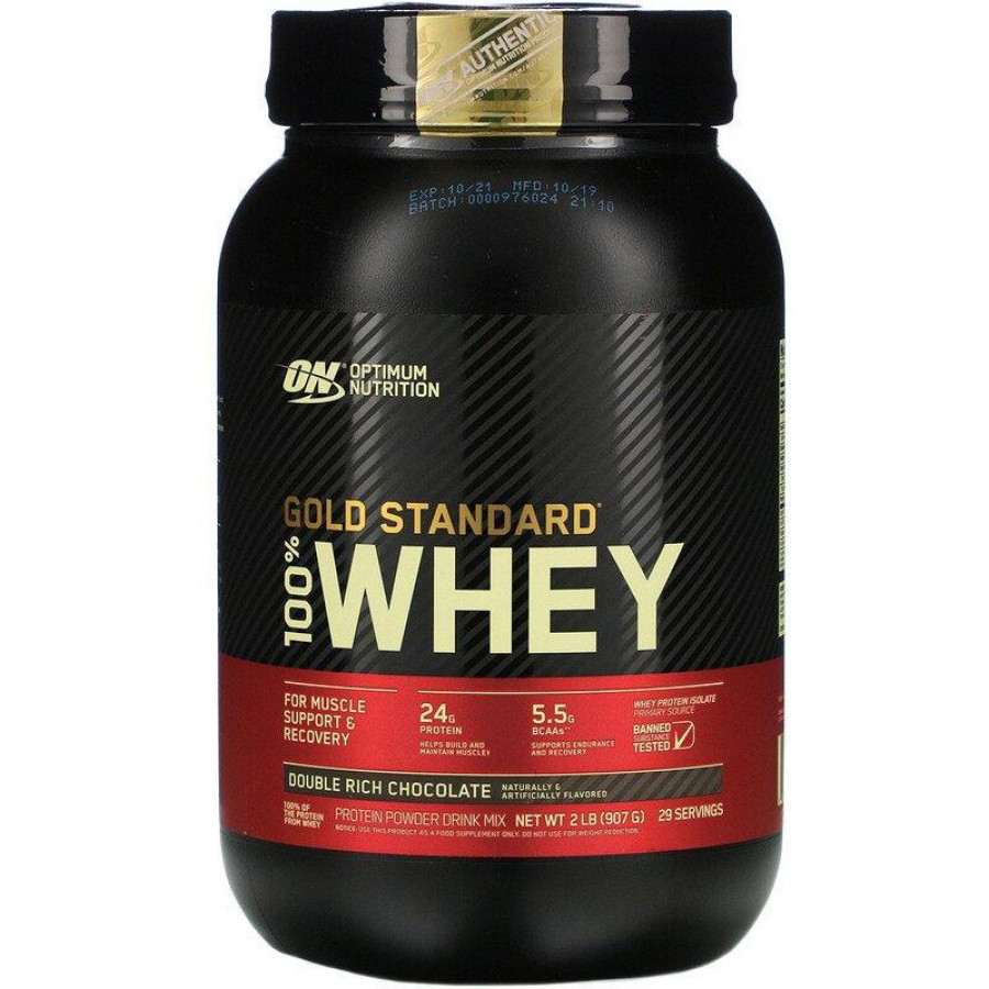 Сывороточный протеин, Gold Standard, черничный чизкейк, Optimum Nutrition, 907 г