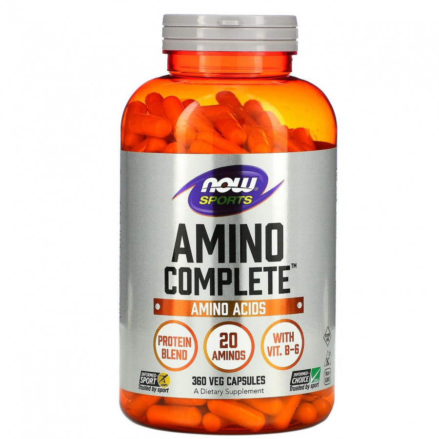 Аминокислотный комплекс "Amino Complete" Now Foods, 360 капсул