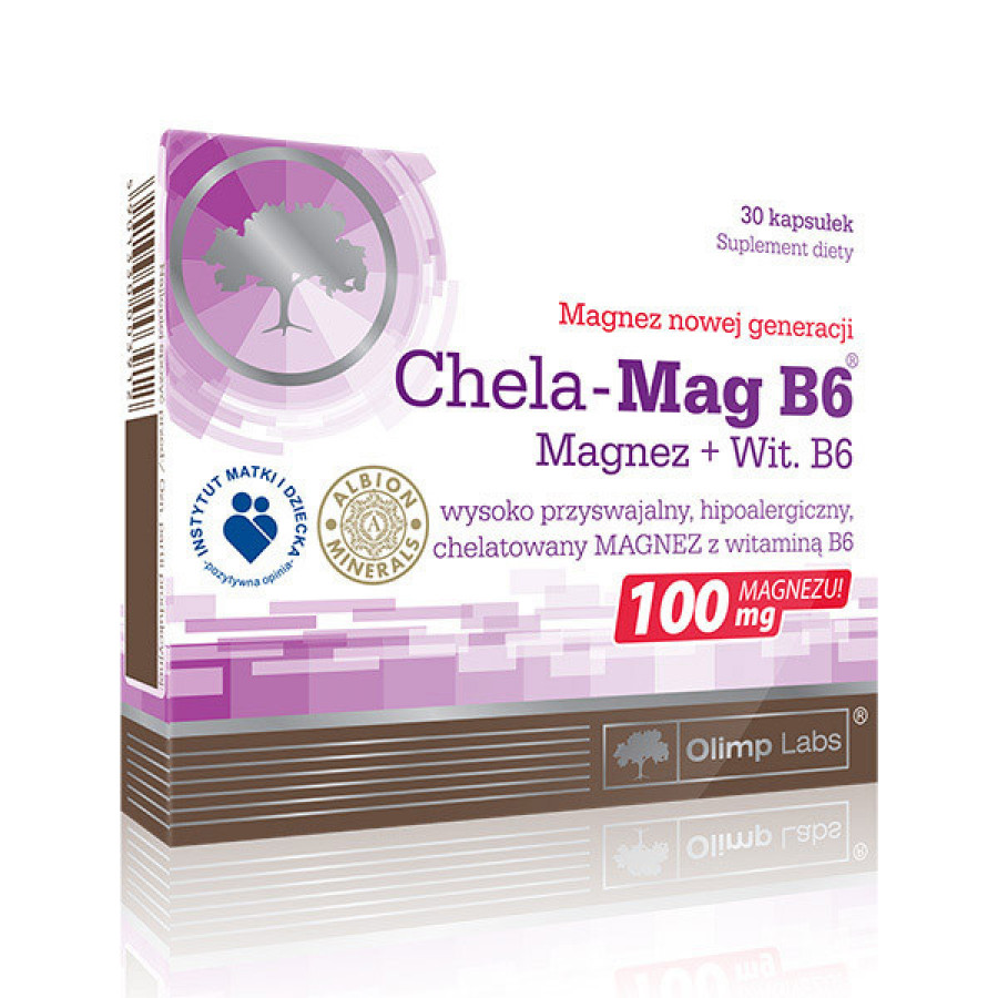 Хелат магния "Chela-Mag B6" OLIMP, 30 капсул
