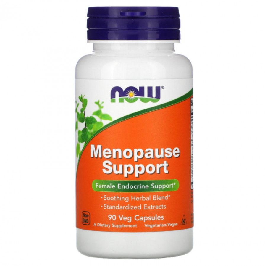 Помощь при менопаузе, Menopause Support, Now Foods, 90 капсул
