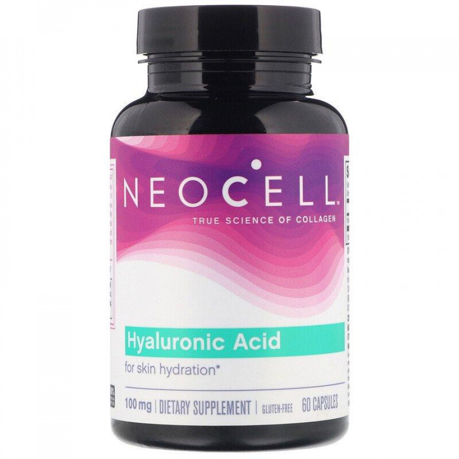 Гиалуроновая кислота "Hyaluronic Acid" Neocell, 100 мг, 60 капсул