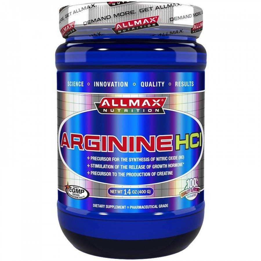 Аргинин гидрохлорид "Arginine HCL" AllMax Nutrition, 400 г