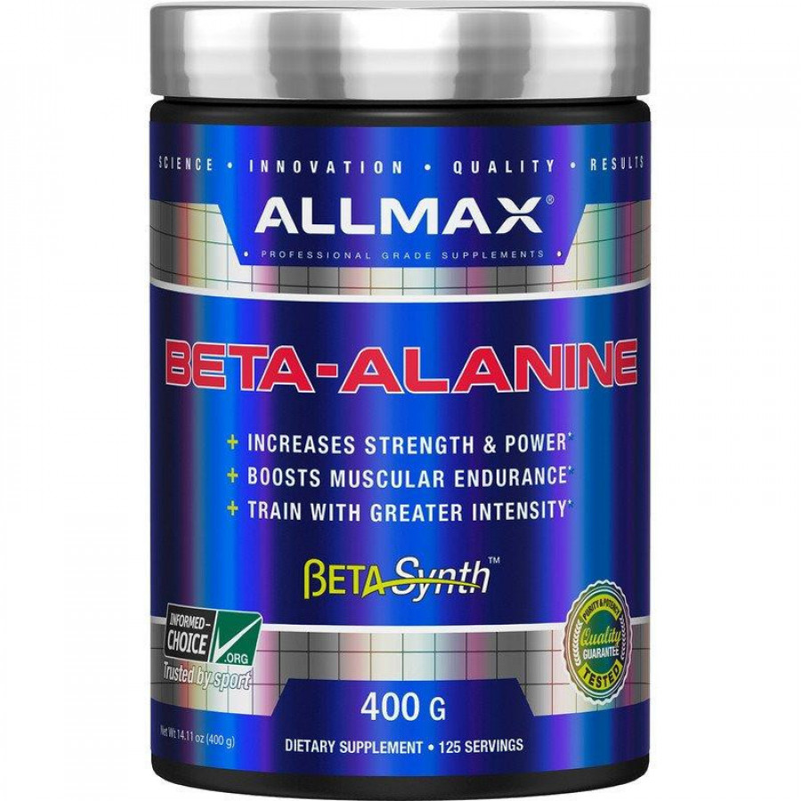 Бета-аланин "Beta-Alanine" AllMax Nutrition, натуральный вкус, 400 г