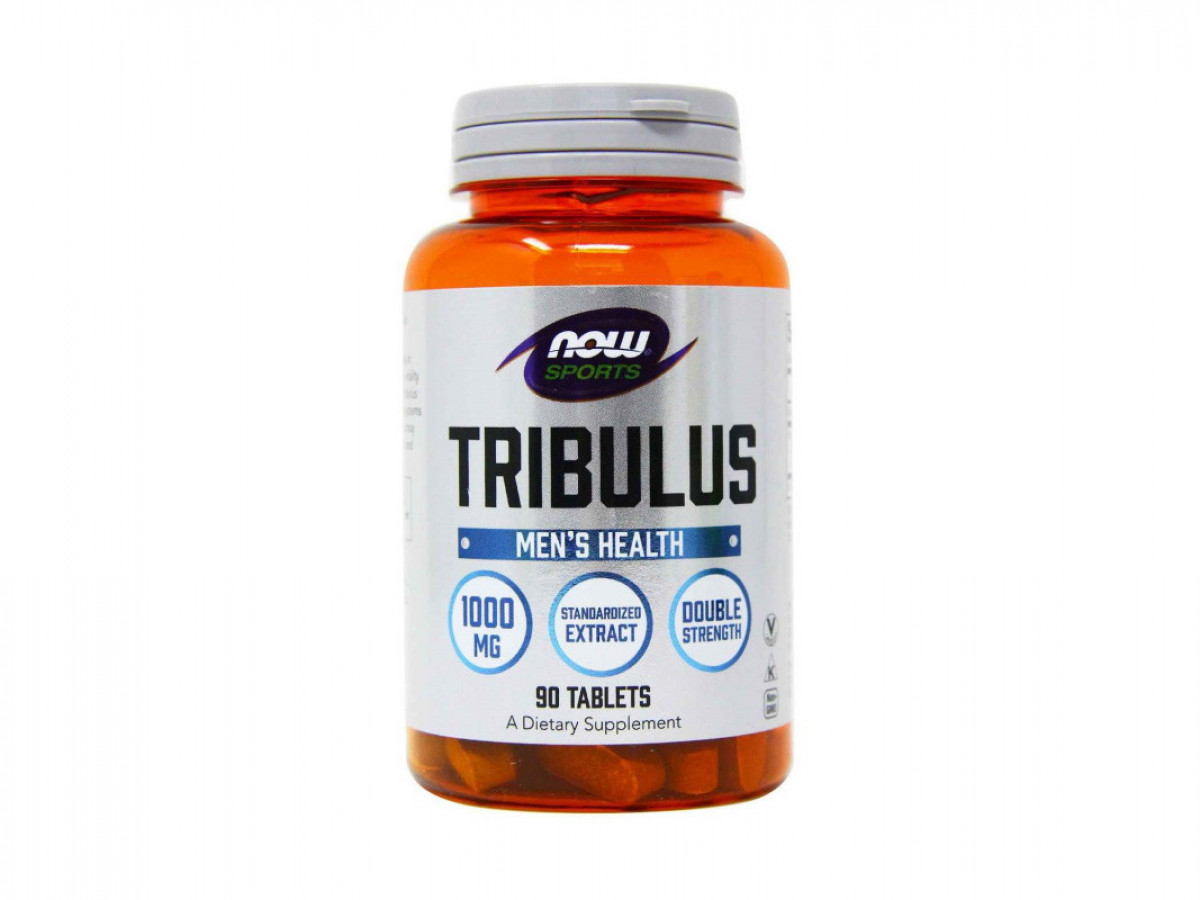 Трибулус Tribulus, Спортивная серия, Now Foods, 1000 мг, 90 таблеток