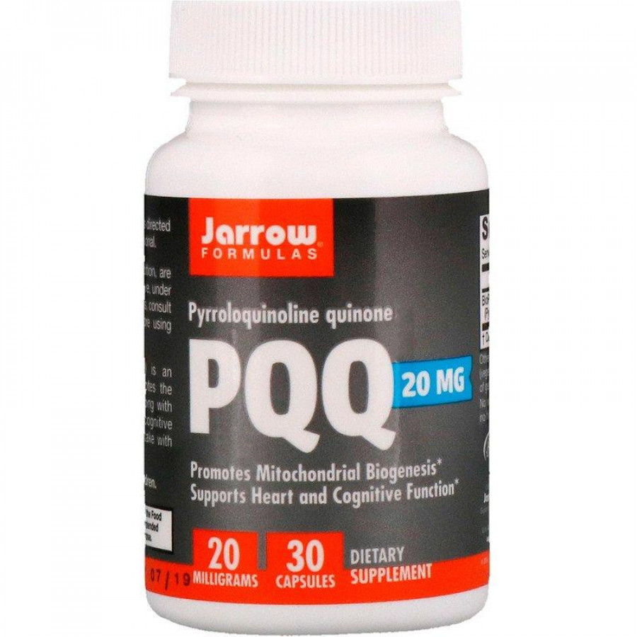 Пирролохинолинхинон "PQQ" Jarrow Formulas, 20 мг, 30 капсул