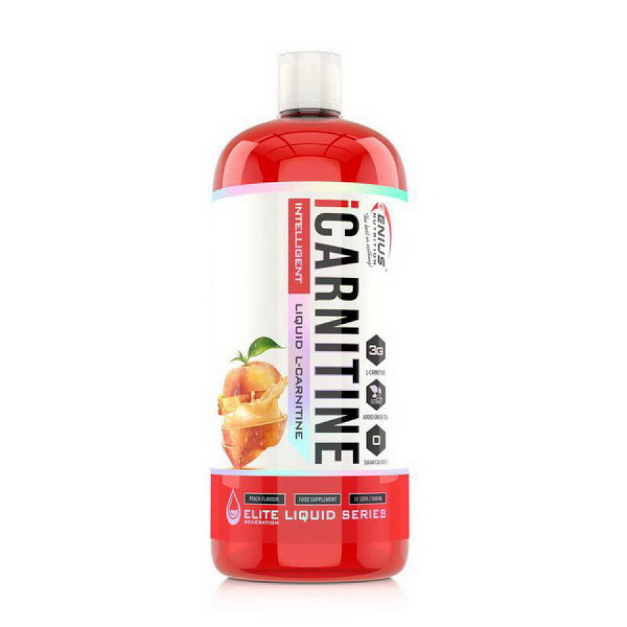 I Carnitine, ассорти вкусов, Genius Nutrition, 1000 мл